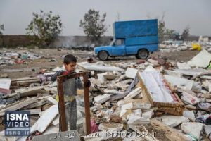 آلونک های کارگران اشرف آباد تخریب شد؛ ویدئو