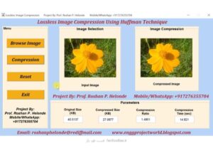 شبیه سازی فشرده سازی تصویر بدون افت کیفیت با متلب