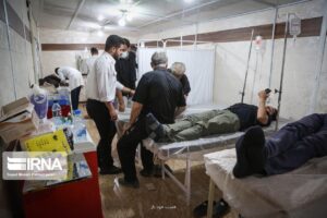 خدمت رسانی ۱۶۱ موکب درمانی به زائرین اربعین