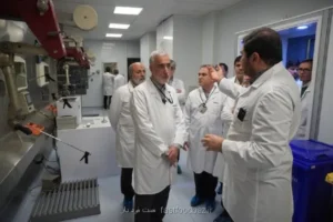 بازدید رییس سازمان غذا و دارو از شرکت پارس ایزوتوپ