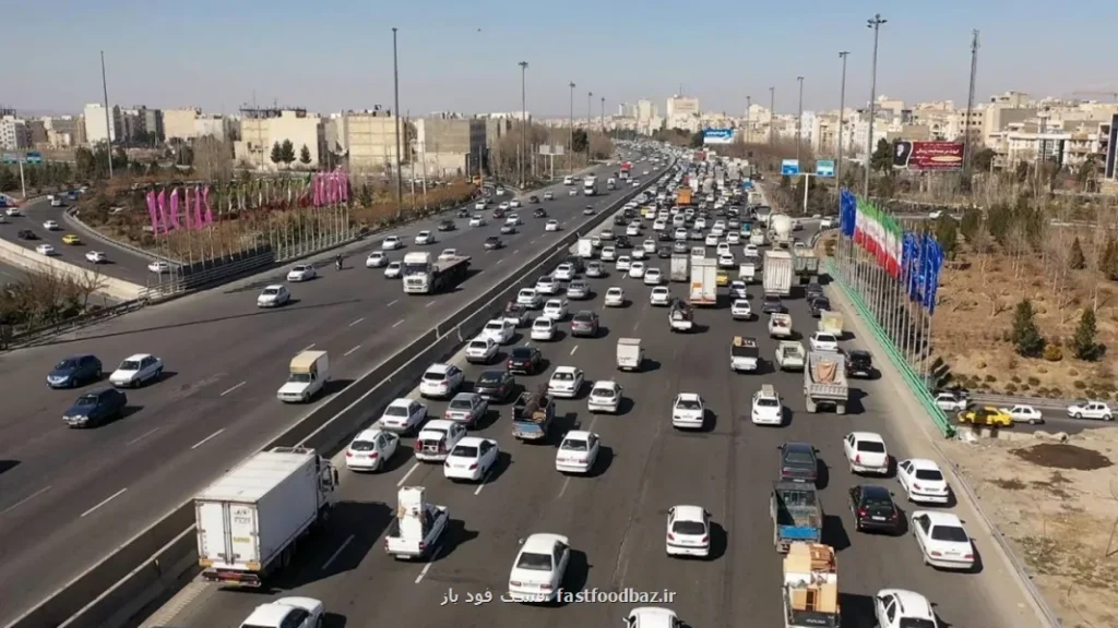 ترافیک سنگین در هراز و محور های منتهی به تهران