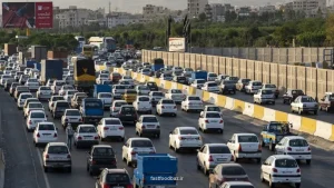 ترافیک نیمه سنگین در محورهای منتهی به تهران