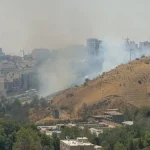 جزئیات دود مشاهده شده در شمال تهران